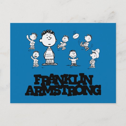 Peanuts | Franklin Armstrong Briefkaart (Voorkant)