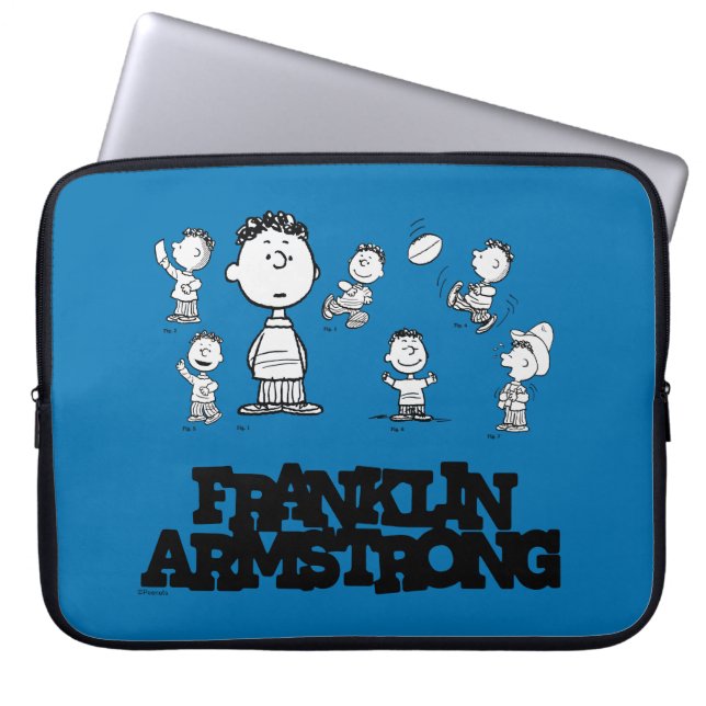 Peanuts | Franklin Armstrong Laptop Sleeve (Voorkant)