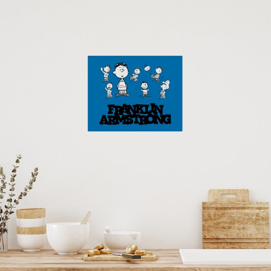 Peanuts | Franklin Armstrong Poster (Keuken)