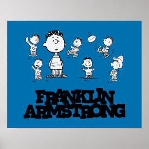 Peanuts   Franklin Armstrong Poster