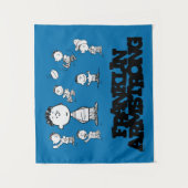 Peanuts | Franklin Armstrong Wandkleed (Voorkant)