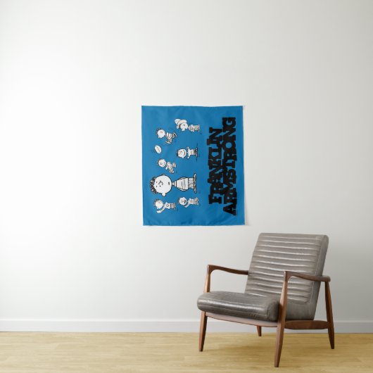 Peanuts | Franklin Armstrong Wandkleed (In situ)