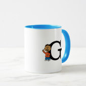 Peanuts | Franklin Monogram G Mok (Voorkant rechts)