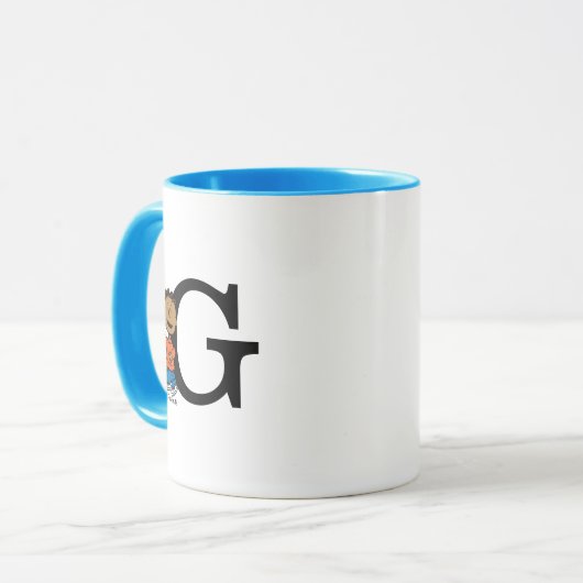 Peanuts | Franklin Monogram G Mok (Voorkant links)