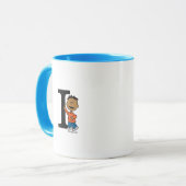 Peanuts | Franklin Monogram I Mok (Voorkant links)