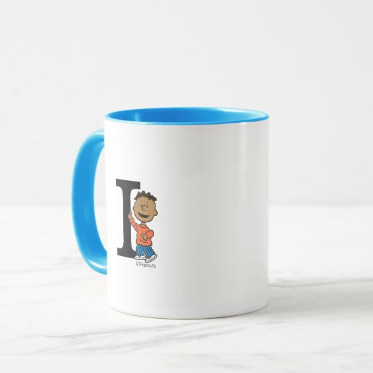 Peanuts | Franklin Monogram I Mok (Voorkant links)
