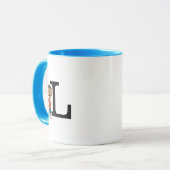 Peanuts | Franklin Monogram L Mok (Voorkant links)