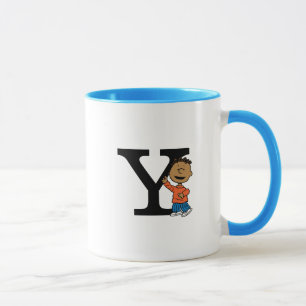 Peanuts Franklin Monogram Y Mok