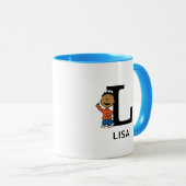 Peanuts | Franklin Naam & Monogram L Mok (Voorkant rechts)