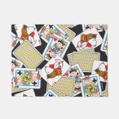 Peanuts Gang Card Deck Pattern Deurmat (Voorkant)