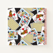 Peanuts Gang Card Deck Pattern Notitieboek (Achterkant)