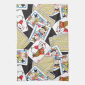 Peanuts Gang Card Deck Pattern Theedoek (Verticaal)
