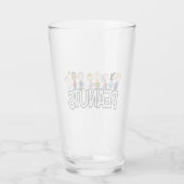 Peanuts Gang Group Lineup Glas (Achterkant)