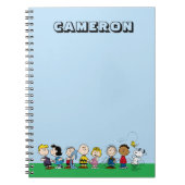 Peanuts Gang Group Lineup Notitieboek (Voorkant)