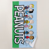 Peanuts Gang Group Lineup Strandlaken (Voorkant)