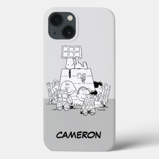 Peanuts Gang Reading Comics Case-Mate iPhone Case (Achterkant)