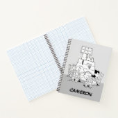 Peanuts Gang Reading Comics Notitieboek (Binnen)