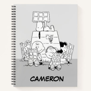 Peanuts Gang Reading Comics Notitieboek