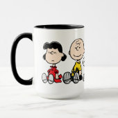 Peanuts Gang Sitting Together Mok (Links)