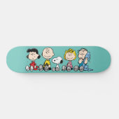 Peanuts Gang Sitting Together Skateboard (Horizontaal)