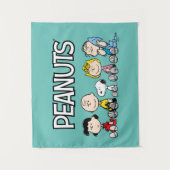 Peanuts Gang Sitting Together Wandkleed (Voorkant)