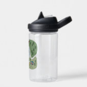 Peanuts | Genesteld in de bergen Camping Waterfles (Links)