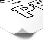 Peanuts gezichten poster (Hoek)