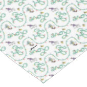 Peanuts | Glanzend en helder kerstliefdespatroon Tafelkleed (Gekanteld)