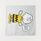 Peanuts | Goed verdriet Charlie Brown Wandkleed (Voorkant (horizontaal))