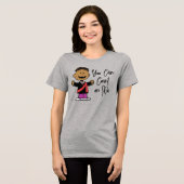 Peanuts | Halloween Franklin Vampire Tri-Blend Shirt (Voorkant volledig)