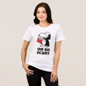 Peanuts | Halloween Snoopy Vampire Tri-Blend Shirt (Voorkant volledig)