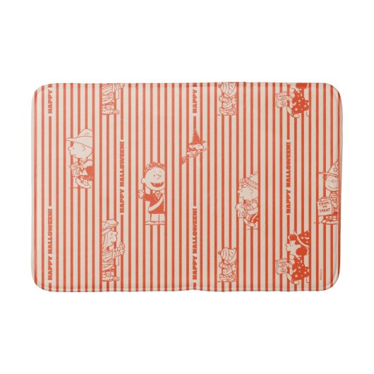 Peanuts |  Happy Halloween Pattern Badmat (Voorkant)