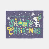 Peanuts | Heb zelf een zeer snoopy Fleece Deken (Voorkant (Horizontaal))