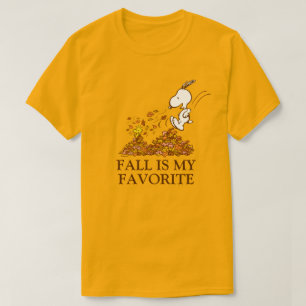 Peanuts Herfst is mijn favoriet T-shirt