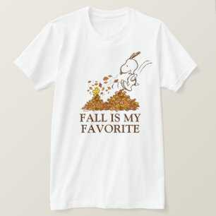 Peanuts Herfst is mijn favoriet T-shirt