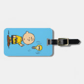 Peanuts | Het gloeilampidee van Charlie Brown Bagagelabel (Voorkant horizontaal)