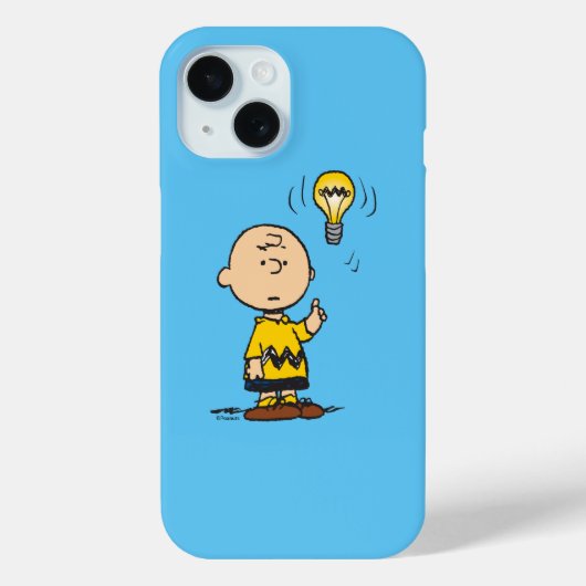 Peanuts | Het gloeilampidee van Charlie Brown Case-Mate iPhone Case (Achterkant)