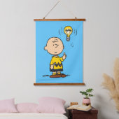 Peanuts | Het gloeilampidee van Charlie Brown Hangend Wandkleed (Slaapkamer)