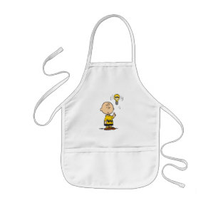 Peanuts Het gloeilampidee van Charlie Brown Kinder Schort
