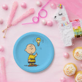 Peanuts | Het gloeilampidee van Charlie Brown Papieren Bordje (Feest)