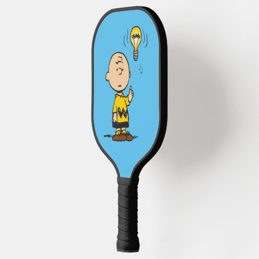 Peanuts | Het gloeilampidee van Charlie Brown Pickleball Paddle (Links)