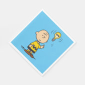 Peanuts | Het gloeilampidee van Charlie Brown Servet (Hoek)