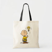 Peanuts | Het gloeilampidee van Charlie Brown Tote Bag (Voorkant)