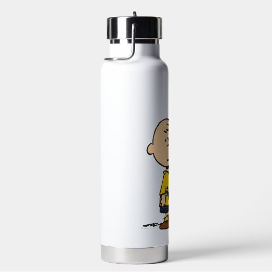 Peanuts | Het gloeilampidee van Charlie Brown Waterfles (Rechts)