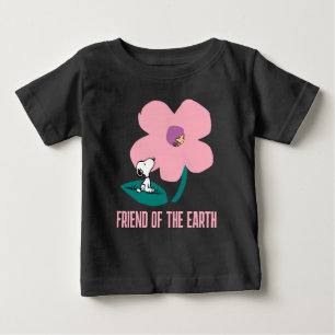 Peanuts Illustratie Natuur roze bloem