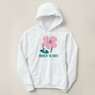 Peanuts   Illustratie Natuur roze bloem Hoodie