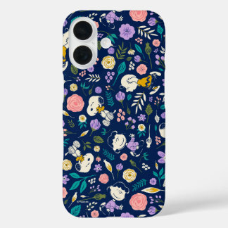 Peanuts In Bloom Pattern iPhone 16 Hoesje
