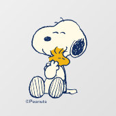 Peanuts In Bloom Raamsticker (Vel)