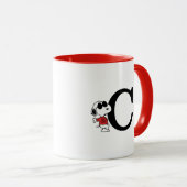 Peanuts | "Joe Cool" staand | Monogram C Mok (Voorkant rechts)