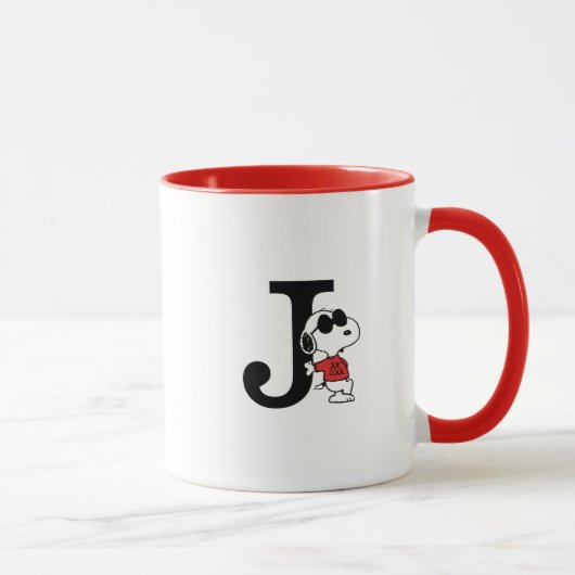 Peanuts | "Joe Cool" staand | Monogram J Mok (Rechts)